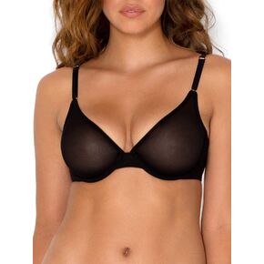 Smart & Sexy Women's Sheer Mesh Demi Underwire Bra
