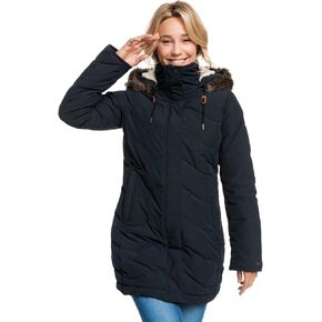 Roxy Ellie Jacket Womens Sz L True Black