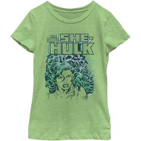 Marvel Classic She Hulk Girls Short Sleeve Tee Shirt