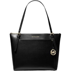 Michael Kors Voyager Large East West Tote Bag Leather Black in Saudi Arabia