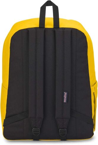 JanSport Superbreak Backpack - Durable, Lightweight Premium Backpack, Lemon in Kuwait