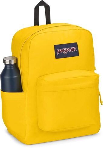 JanSport Superbreak Backpack - Durable, Lightweight Premium Backpack, Lemon in Kuwait