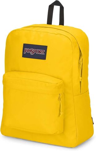 JanSport Superbreak Backpack - Durable, Lightweight Premium Backpack, Lemon in Kuwait