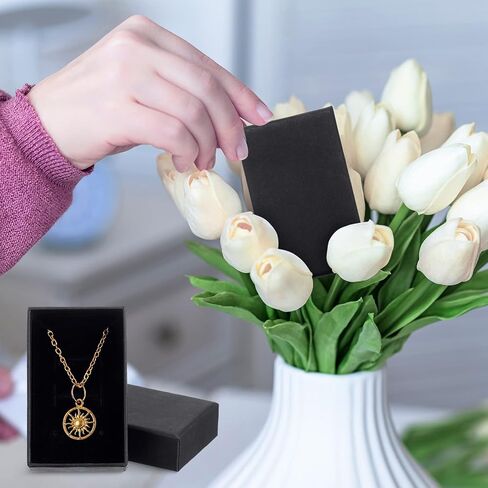 Batiyeer 36 Pcs Cardboard Jewelry Gift Boxes Jewelry Boxes Packaging Small Earring Gift Box with Lids for Necklace Ring Bracelet Party (3.2 x 2 x 1 Inch) in Saudi Arabia