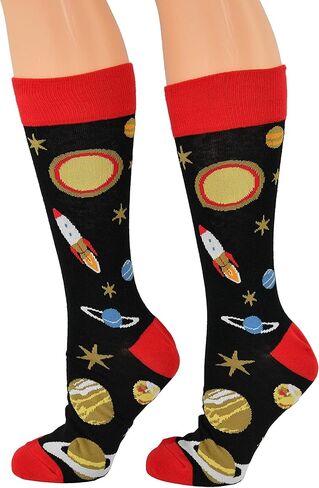 جوارب صاروخية جديدة من ARAD للرجال والنساء، ملابس تحمل طابع الكوكب المجنون in Kuwait