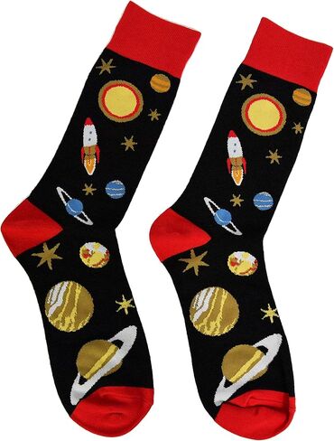 جوارب صاروخية جديدة من ARAD للرجال والنساء، ملابس تحمل طابع الكوكب المجنون in Kuwait