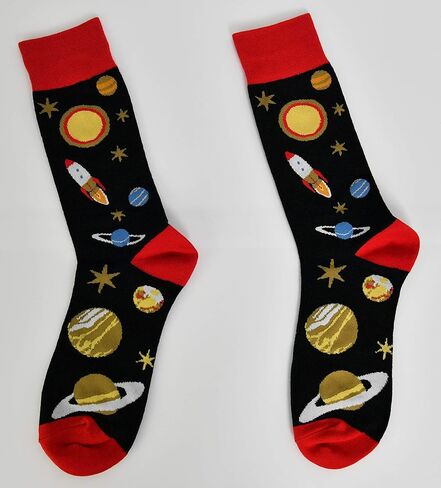 جوارب صاروخية جديدة من ARAD للرجال والنساء، ملابس تحمل طابع الكوكب المجنون in Kuwait