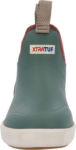 حذاء المطر Xtratuf Grn مقاس 6 بوصات سهل الارتداء للنساء، أخضر، 9 in Saudi Arabia