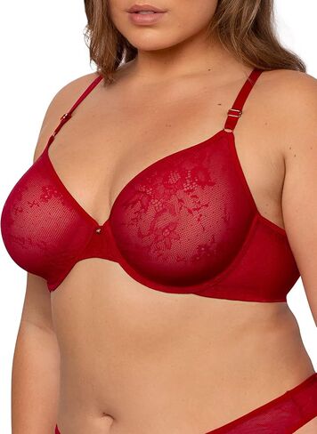 سمارت & سيكسي حمالة صدر ديمي شبكية شفافة للنساء in Kuwait