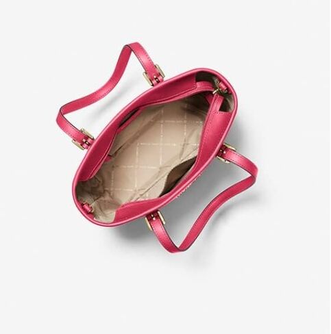 Michael Kors XS Carry All Jet Set Travel Womens Tote (CARMINE PINK MULTI) in Saudi Arabia