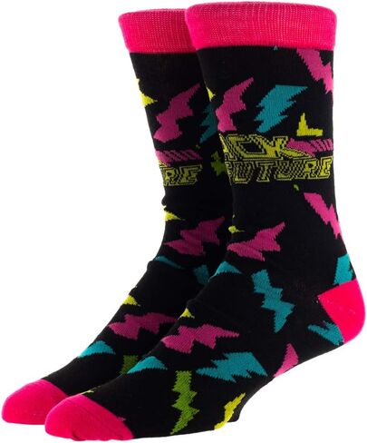 Back To The Future 3 Pair Pack Crew Socks in Saudi Arabia
