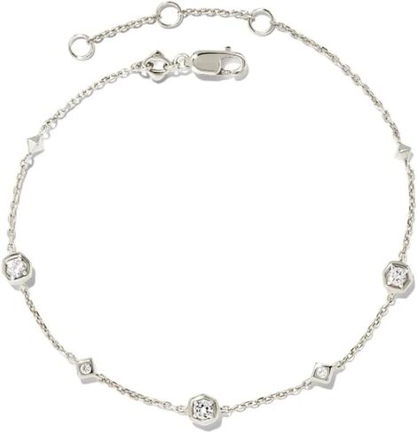 Kendra Scott Davis Satellite Delicate Bracelet in Sterling Silver, Fine Jewelry for Women in Saudi Arabia