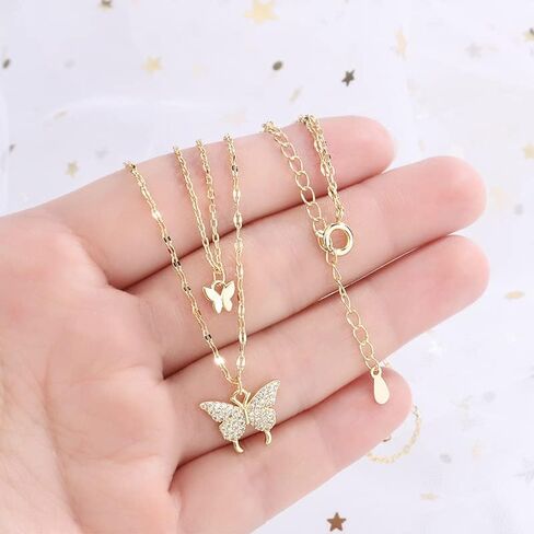 Winssigma Bee Necklace Earrings Set for Women, Butterfly Jewelry Set Ladybug Necklace Earrings Daisy Earrings Necklace Cute Animal Jewelry Gift in Saudi Arabia