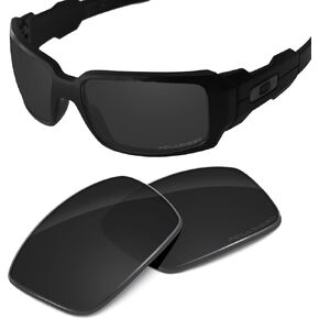 Tintart Performance Replacement Lenses Compatible with Oakley Oil Drum Polarized Etched