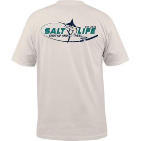 Salt Life Men's Reel Time Short Sleeve Tee in Saudi Arabia