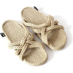 Nomadic State of Mind JC Slip On Sandal | Handmade | Woven | Adjustable | Men and Women’s Sizes | Vegan | Socially Responsible | Machine Washable