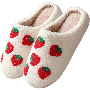 Women's Men's Animal Pattern Slippers Hello Cat Slippers Bear Slippers Christmas Moose Slippers Love Slippers Strawberry Mushroom Slippers Cowboy Hat Boots Slippers Evil Eye Blue Eye Slippers Plaid Slippers Happy Face Slippers Slippers Comfy Memory Memory