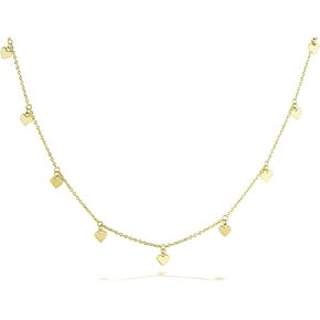 Rose Avenue Jewelry Mini Hearts VALENTINA Necklace in 14k Gold Fill with 16 & 18-inch Extension in Saudi Arabia