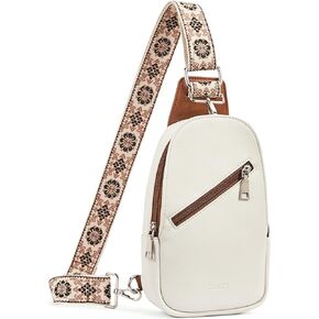 CLUCI Small Sling Bag for Women Vegan Leather Crossbody Chest Bags Trendy, Women's Fanny Pack