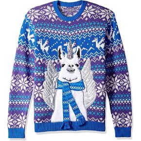 بليزارد باي سترة عيد الميلاد القبيحة لاما للرجال, ألوان متعددة in Kuwait