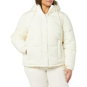 Amazon Aware Amazon Essentials Womens Water Repellent Sherpa Lined Hooded Puffer Jacket (Available in Plus Size) (Previously in Kuwait