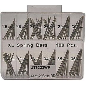 100 Assorted Jumbo Large Watch Pin Set Spring Bars Wrist Watch Part Band in Saudi Arabia