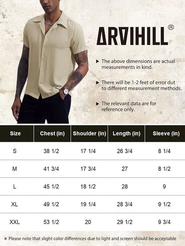 قميص Arvilhill الصيفي الرجالي الكاجوال الكوبي in Saudi Arabia