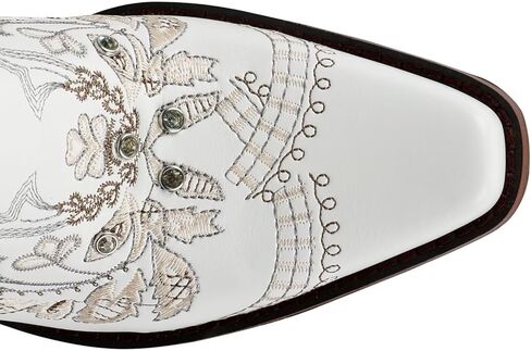 LVSEEMAN مطرزة أحجار الراين أحذية عالية للركبة راعية البقر الأحذية الغربية كعب مكتنز أشار تو أحذية رعاة البقر للنساء مع أحذية منتصف العجل in Kuwait