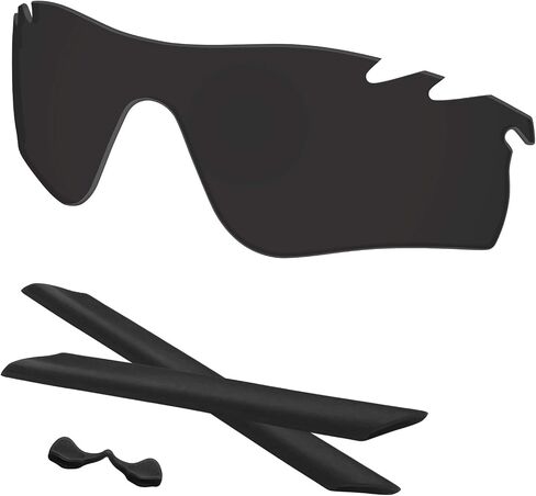 عدسات مسار Predrox RadarLock ومجموعات مطاطية بديلة لنظارة Oakley Sunglass OO9181 المستقطبة in Kuwait