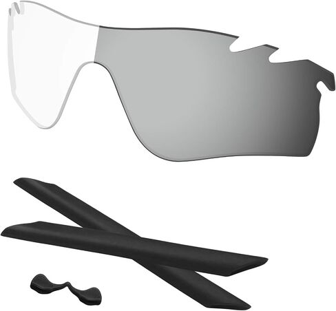 عدسات مسار Predrox RadarLock ومجموعات مطاطية بديلة لنظارة Oakley Sunglass OO9181 المستقطبة in Kuwait