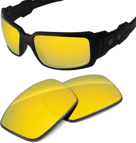 Tintart Performance Replacement Lenses Compatible with Oakley Oil Drum Polarized Etched in Kuwait