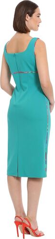 Donna Morgan Women's Crepe Sheath Dress Career Workwear Office Event Party Guest of in Saudi Arabia