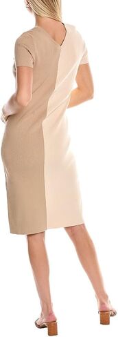 Anne Klein Women's Half Cap Sleeve Rib Knit Dress in Saudi Arabia