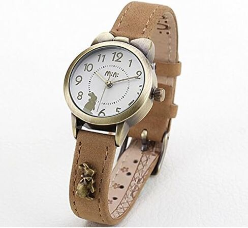 DREAMING Q&P Soft Leather Strap Girl's Students Quartz Wrist Watches for Female Cute Bowknot Case in Kuwait