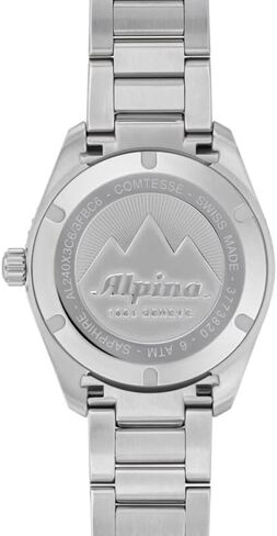 ALPINA Ladies' Swiss Comtesse Sport 3-Hand Date Quartz, Luminous, Sapphire Crystal, 36mm in Saudi Arabia