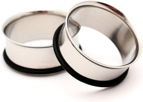 Steel Single Flare Tunnels - 1 1/4" - 32mm - Sold as a Pair in Kuwait