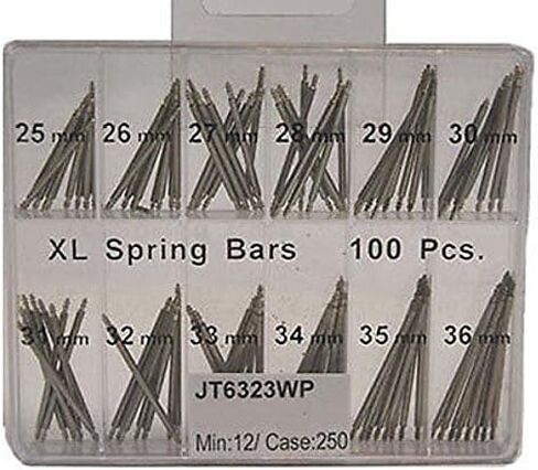 100 Assorted Jumbo Large Watch Pin Set Spring Bars Wrist Watch Part Band in Saudi Arabia