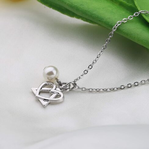 AKTAP Adoption Necklace Adoption Symbol Pendant Pear Necklace Adoption Jewelry Gift for Stepdaughter in Saudi Arabia