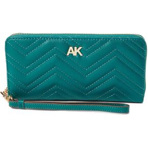 Anne Klein Women's Ak Quilted Zip Around Wallet in Kuwait