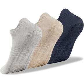 جوارب يوجا للجنسين من ديفلي، جوارب بيلاتيس بمقابض مضادة للانزلاق in Kuwait