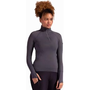 BloqUV Women's UPF 50+ Sun Protection Active Mock Zip Top in Saudi Arabia