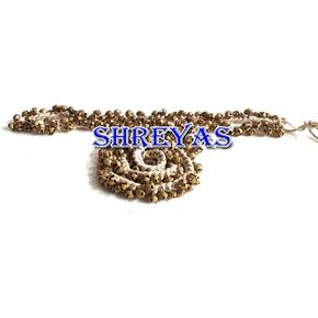 JAI BHOLA KI-27 Medium Size Brass Kathak Ghungroo Pair, sound (100+100) NO-12 Medium Bells Tied with Cotton Cord Indian Classical Dancers Anklet Musical Instrument in Kuwait