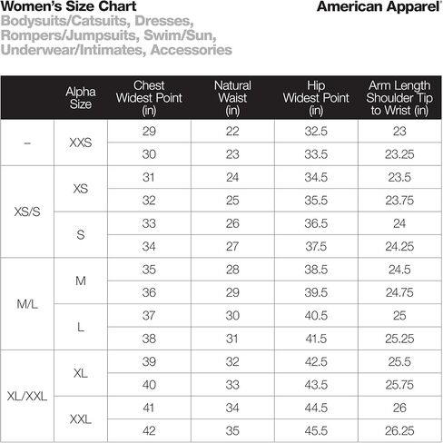 سراويل ضيقة ضيقة غير شفافة للغاية للسيدات من American Apparel in Saudi Arabia
