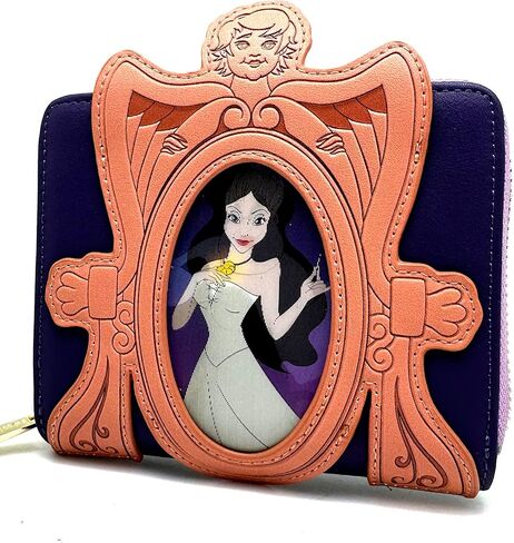 Loungefly X LASR Exclusive Disney Little Mermaid Ursula & Vanessa Lenticular Zip Wallet in Saudi Arabia