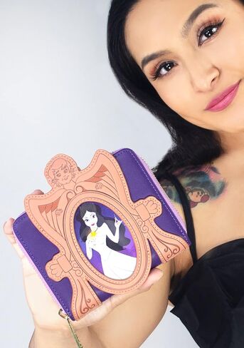 Loungefly X LASR Exclusive Disney Little Mermaid Ursula & Vanessa Lenticular Zip Wallet in Saudi Arabia