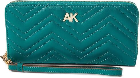Anne Klein Women's Ak Quilted Zip Around Wallet in Kuwait
