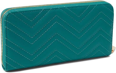 Anne Klein Women's Ak Quilted Zip Around Wallet in Kuwait