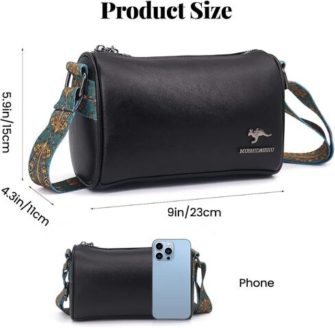 حقائب يد Aucenix كروس للنساء - حقائب كتف هوبو مع حزام عصري قابل للتعديل in Kuwait