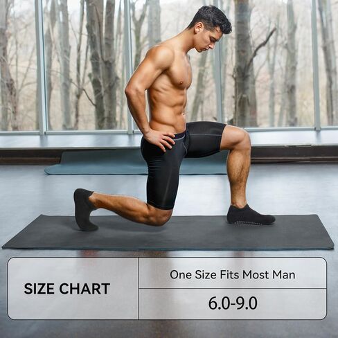 جوارب يوجا للجنسين من ديفلي، جوارب بيلاتيس بمقابض مضادة للانزلاق in Kuwait