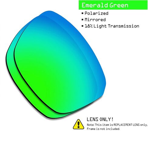 SmartVLT Men's Replacement Lenses/Nose Piece for Oakley Split Shot OO9416 Sunglass - More Options in Saudi Arabia